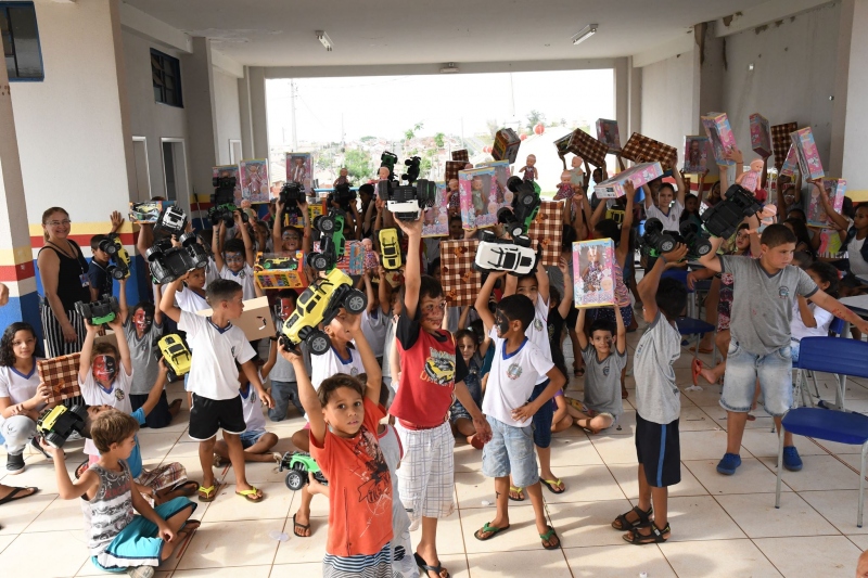 Foto da matéria Escola do Sonho Meu teve atividades especiais na Semana da Criança