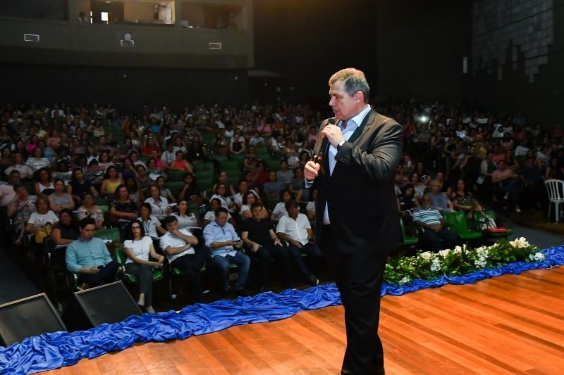 Foto da matéria Semana Pedagógica leva motivação para professores da rede municipal