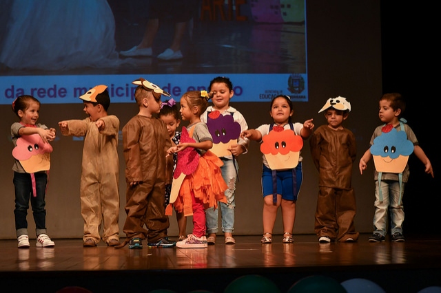Foto da matéria Crianças mostram talento no Festival de Artes das Escolas Municipais