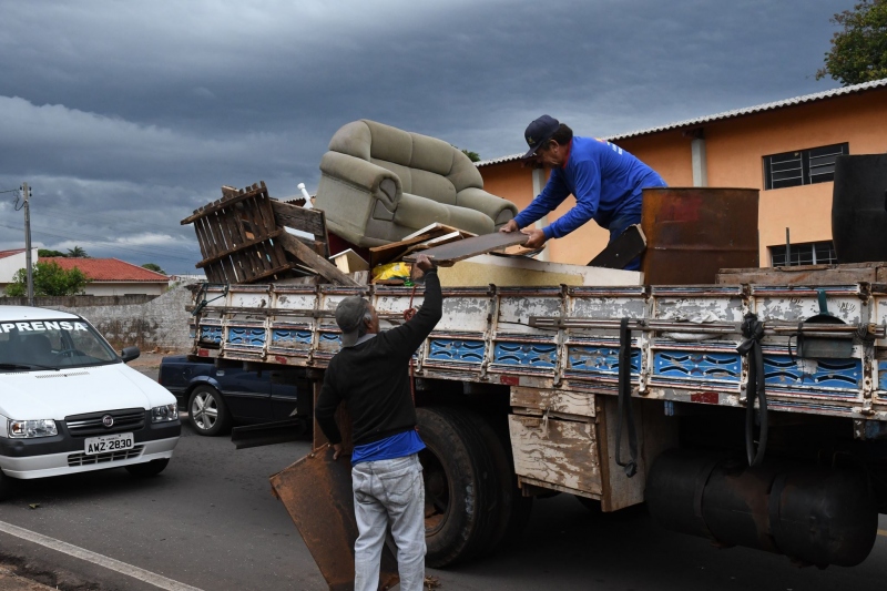 Foto da matéria Prefeitura recolheu mais de 5 mil quilos de resíduos no fim de semana