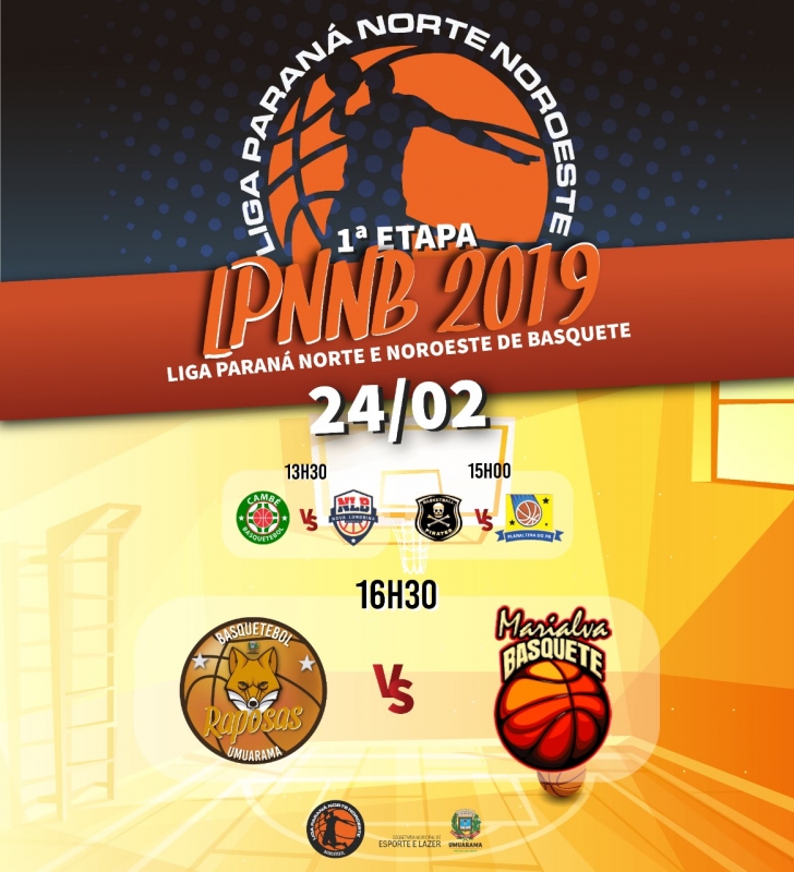Foto da matéria Etapa de Umuarama abre Liga Norte Noroeste de Basquetebol