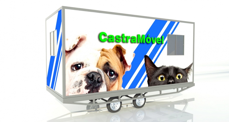 Foto da matéria Castra Móvel ajudará município no controle populacional de animais