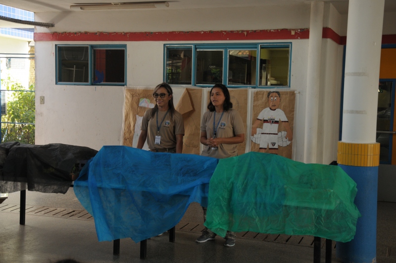 Foto da matéria Projeto EduCovisa orienta crianças das escolas e creches sobre insetos