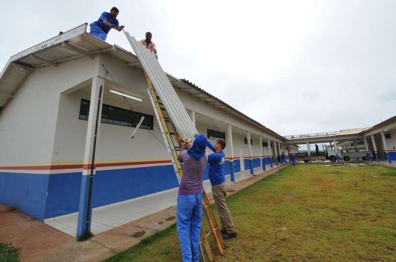 Foto da matéria Recuperação da escola do Conjunto Sonho Meu entra na reta final