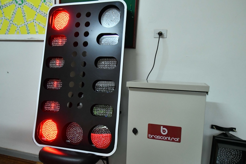 Foto da matéria Prefeitura investe R$ 1 milhão para modernizar sinalização semafórica
