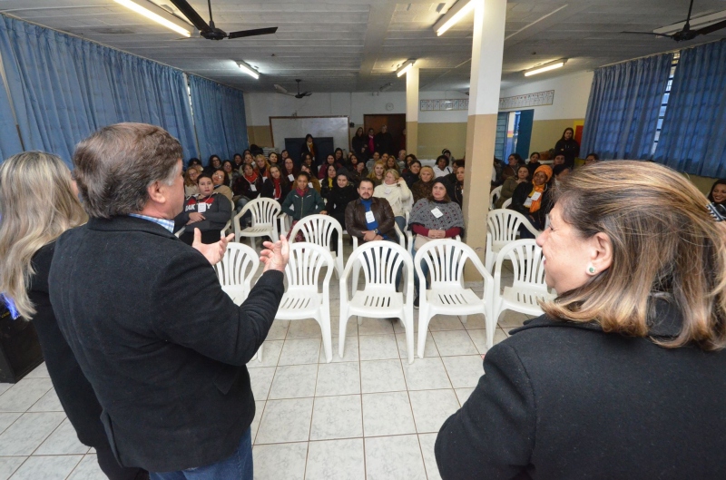 Foto da matéria Merendeiras do município participam de curso sobre manipulação de alimentos