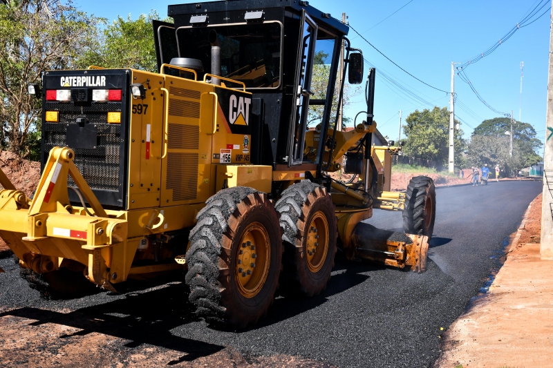 Foto da matéria Pavimentação elimina último trecho de terra da Avenida Olinda