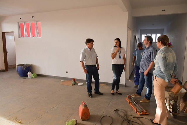 Foto da matéria Construção de unidade de saúde e de creche avançam rapidamente no Sonho Meu