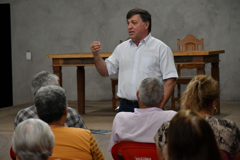 Foto da matéria Lançada a pavimentação asfáltica da Estrada Jaborandi