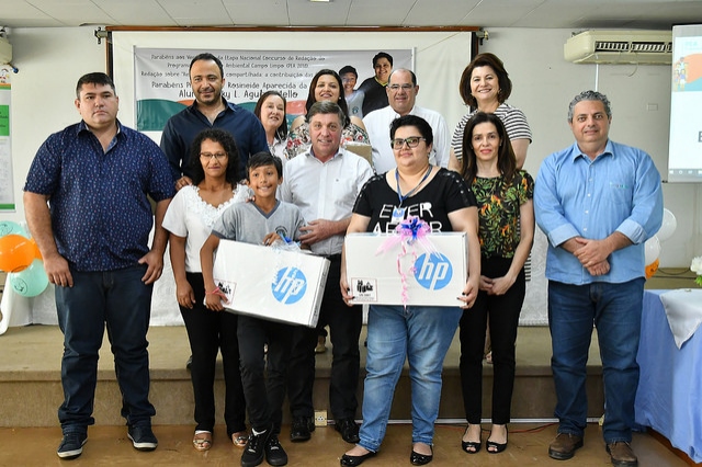 Foto da matéria Aluno de Umuarama recebe premiação nacional do programa Campo Limpo