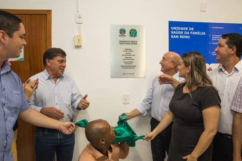 Foto da matéria Moradores do Parque San Remo já podem utilizar a nova Unidade de Saúde