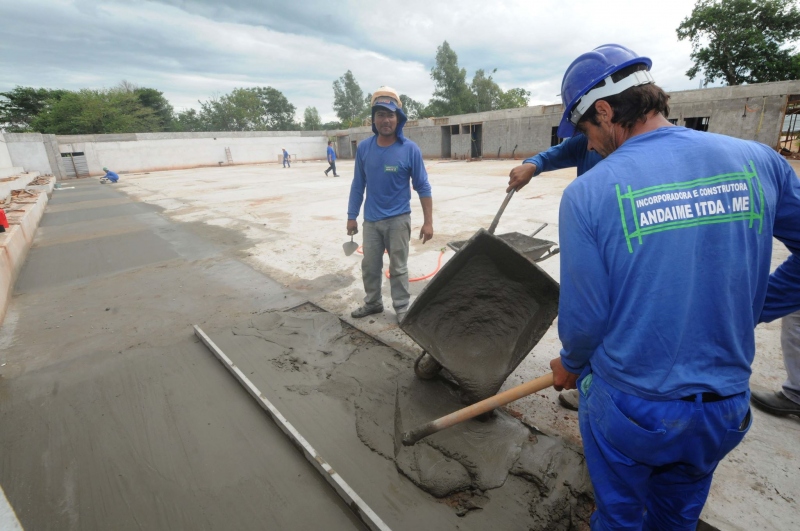 Foto da matéria Construção do Centro de Iniciação ao Esporte avança no Sonho Meu