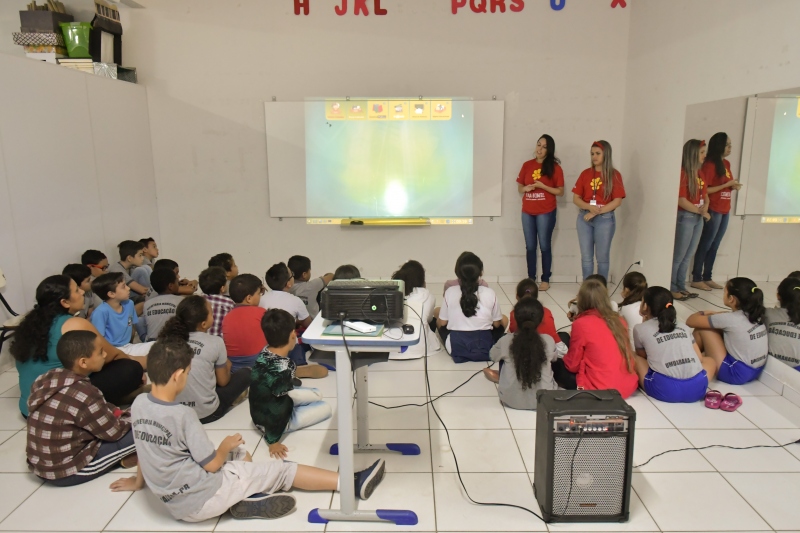 Foto da matéria Palestras orientam crianças para se defenderem do abuso sexual