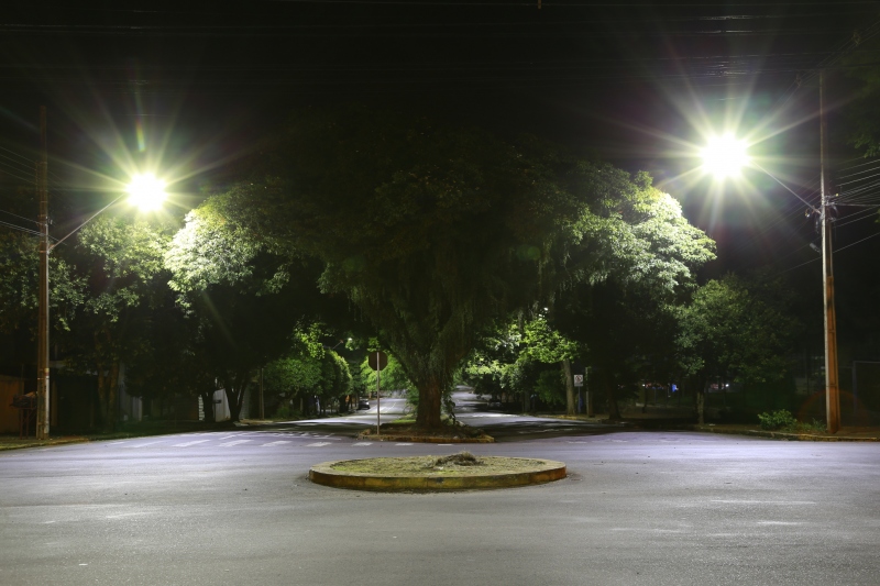 Foto da matéria Implantação de iluminação em LED avança por mais regiões da cidade