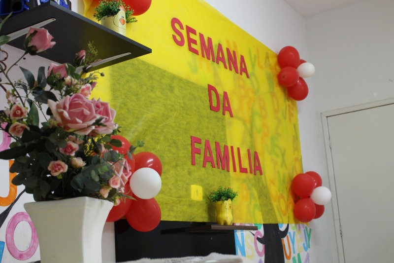 Foto da matéria Semana da Família reúne pais de alunos da Escola Cândido Portinari