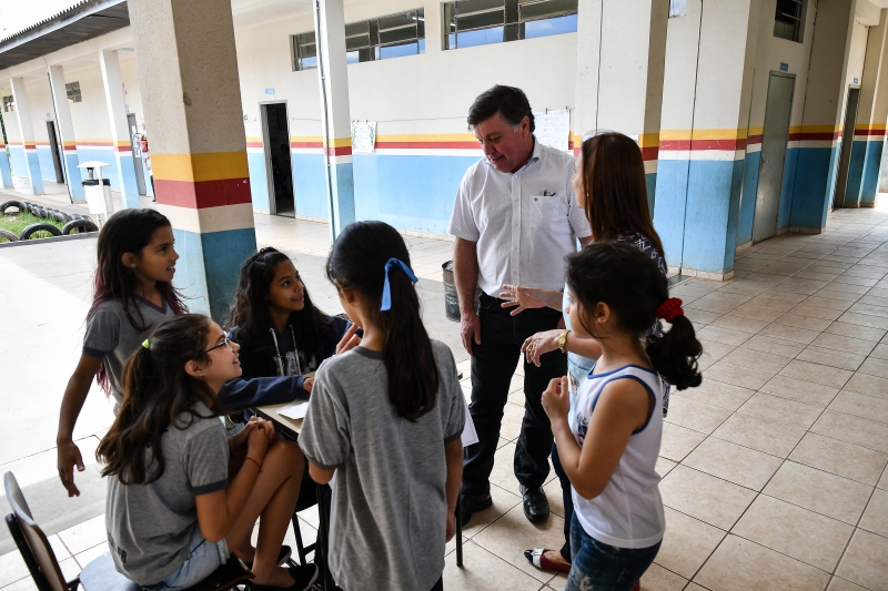 Foto da matéria Alunos realizam feirinhas de produtos e serviços no encerramento do JEPP