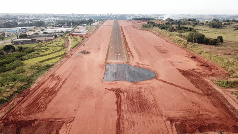 Foto da matéria Aeroporto ficará inoperante para recape da pista