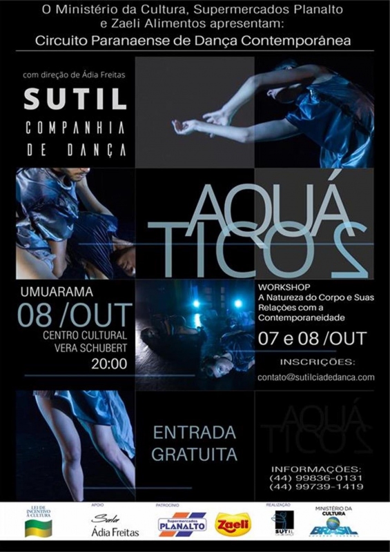 Foto da matéria Umuarama receberá espetáculo inédito de dança contemporânea