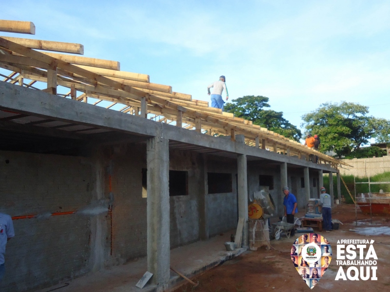 Foto da matéria Ampliação da Escola São Francisco de Assis deve ser concluída até maio