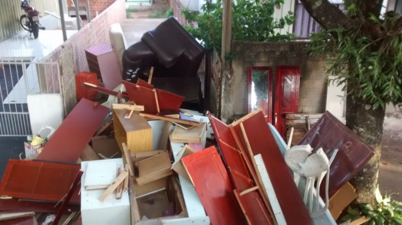 Foto da matéria Programa Bairro Saudável já recolheu quase 80 toneladas de resíduos