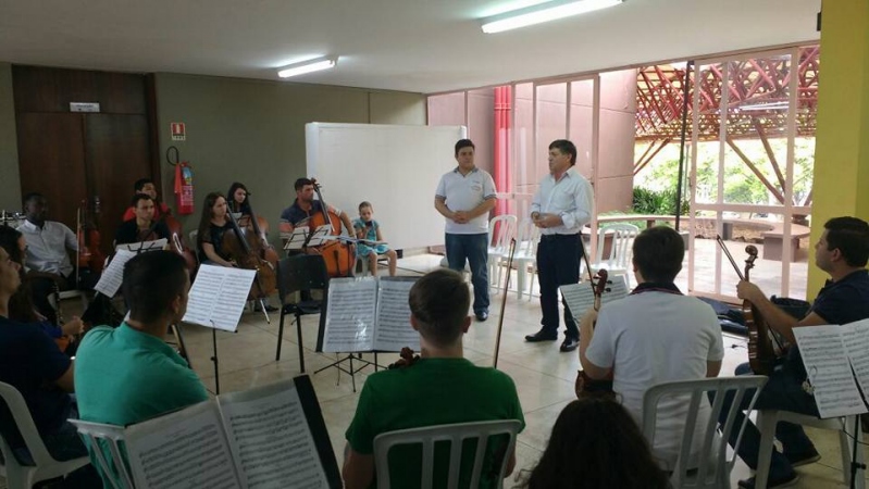 Foto da matéria Orquestra experimental de Umuarama tem concerto inaugural no próximo dia 10