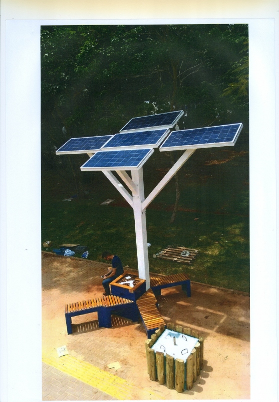 Foto da matéria Projeto 'árvore digital' cria pontos gratuitos de acesso à internet em praças