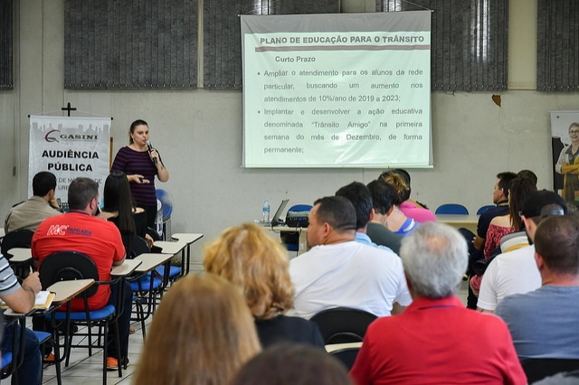 Foto da matéria Plano de Mobilidade recebe últimos ajustes para ser enviado à Câmara