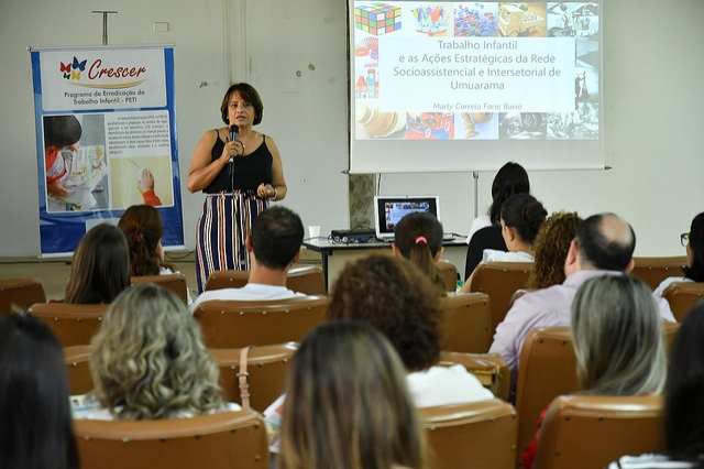 Foto da matéria Unificação do combate ao trabalho infantil foi tema de capacitação
