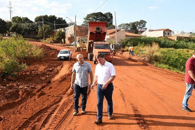 Foto da matéria Prefeitura retoma a construção  da UBS do Parque San Remo