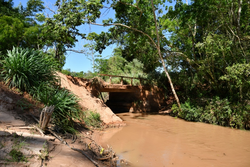 Foto da matéria Chuvas danificaram estradas rurais, mas não há mais trechos interditados