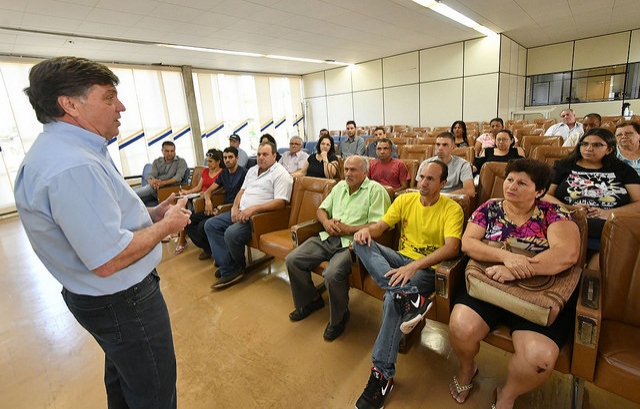 Foto da matéria Pozzobom pede apoio das associações de bairro para mobilizar moradores