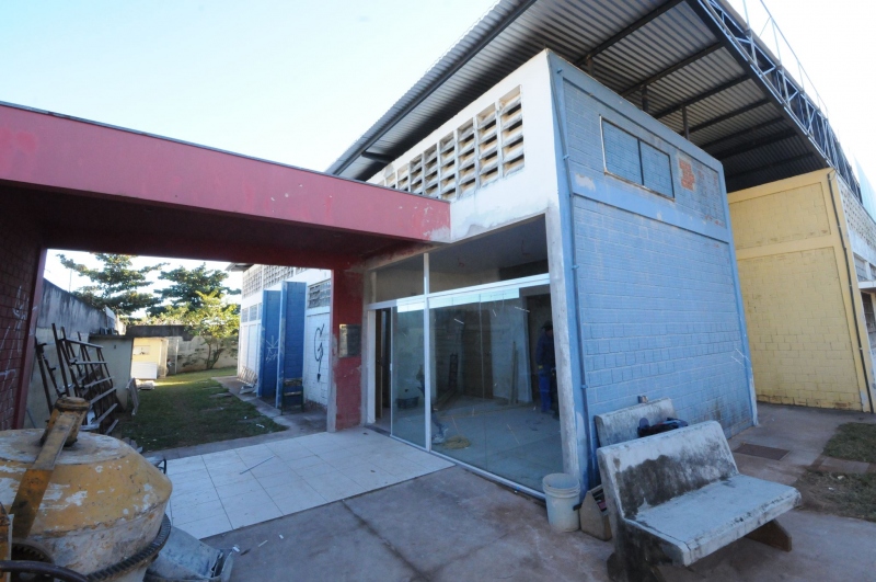 Foto da matéria UBS do Guarani está com obras adiantadas