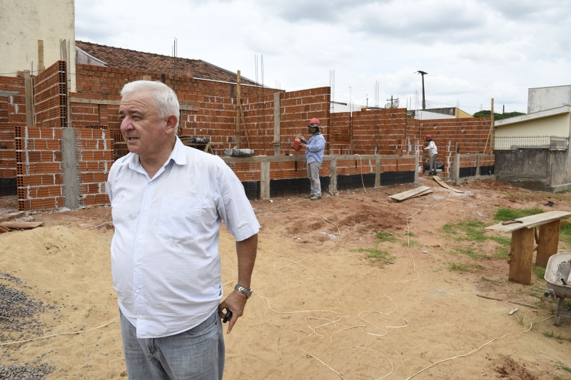Foto da matéria Prefeitura constrói condomínio do idoso no Jd Tangará