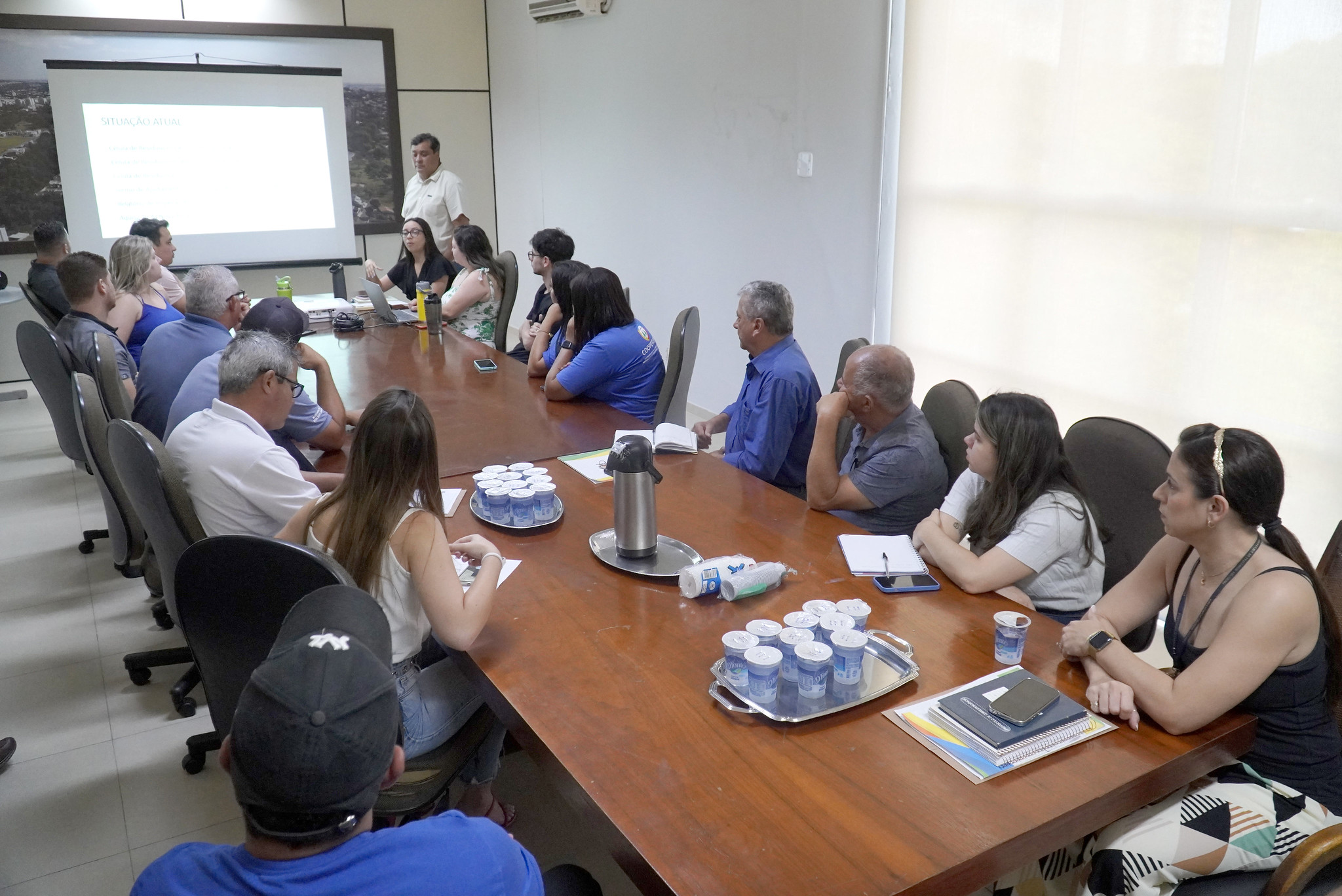 Sala de reuniões do gabinete