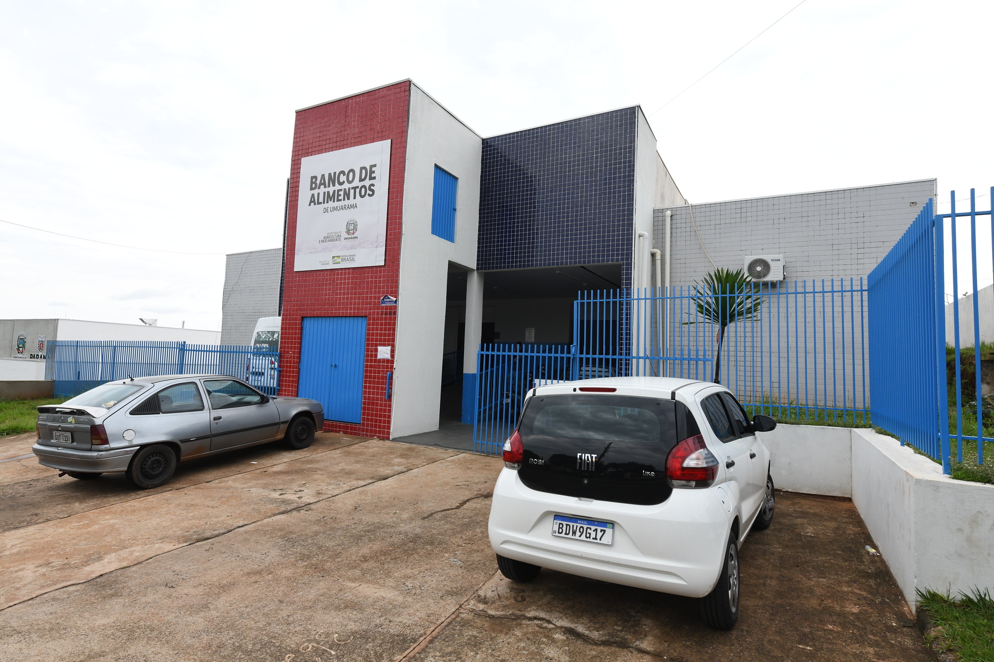 fachada do Banco de Alimentos