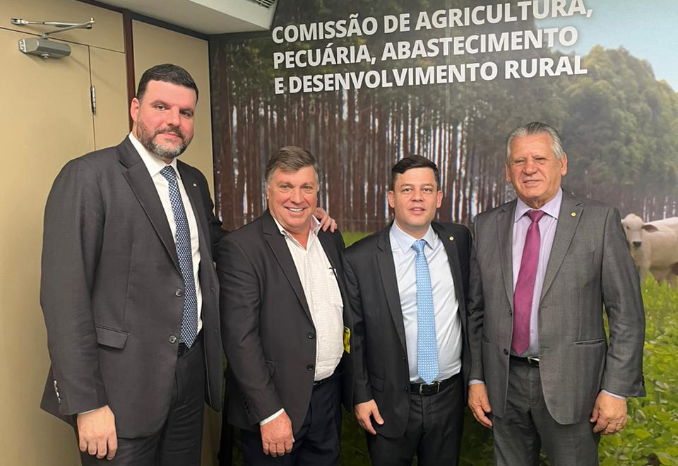 PREFEITO E DEPUTADOS FEDERAIS REUNIDOS EM BRASÍLIA