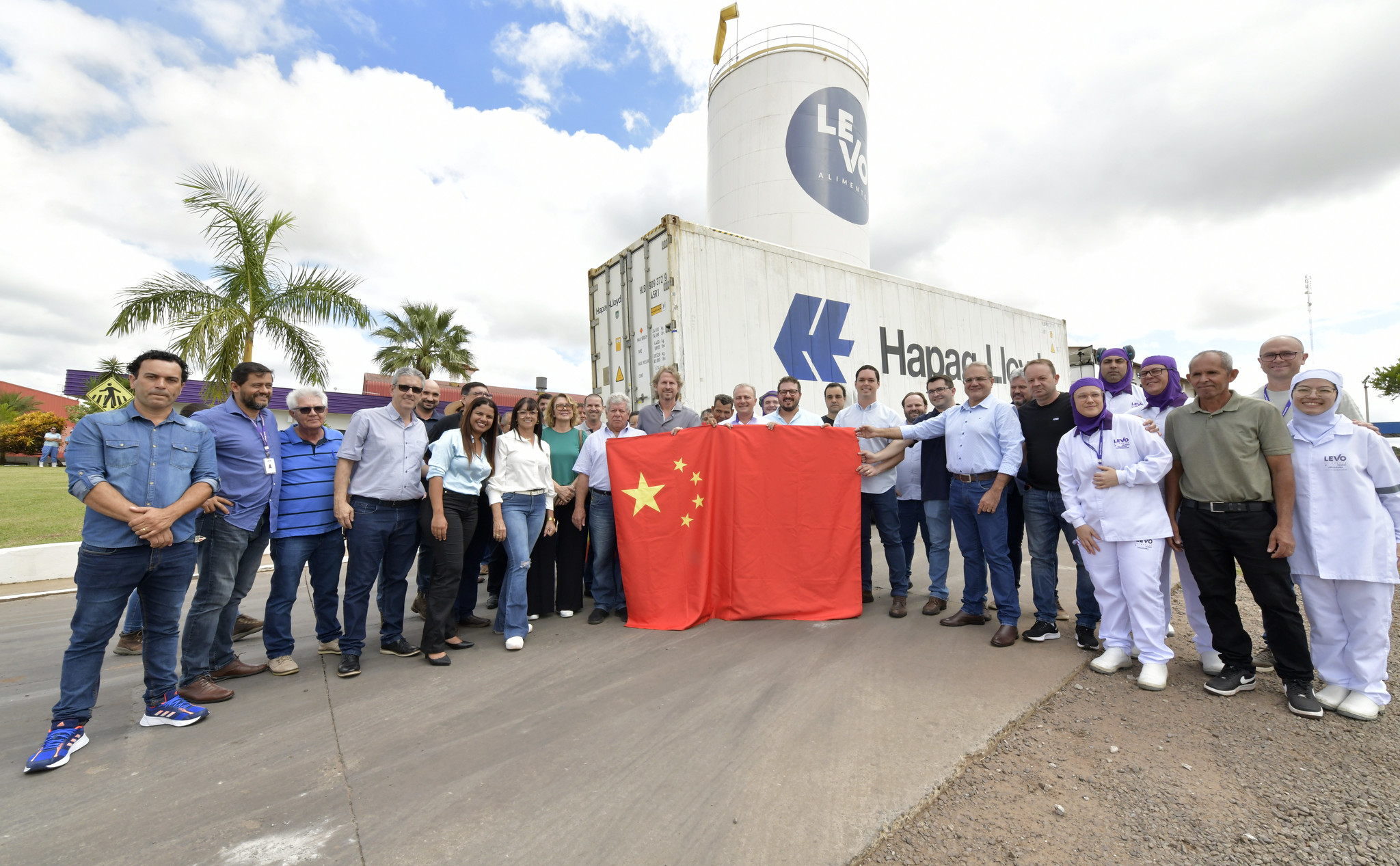 início das exportações de frango para a china