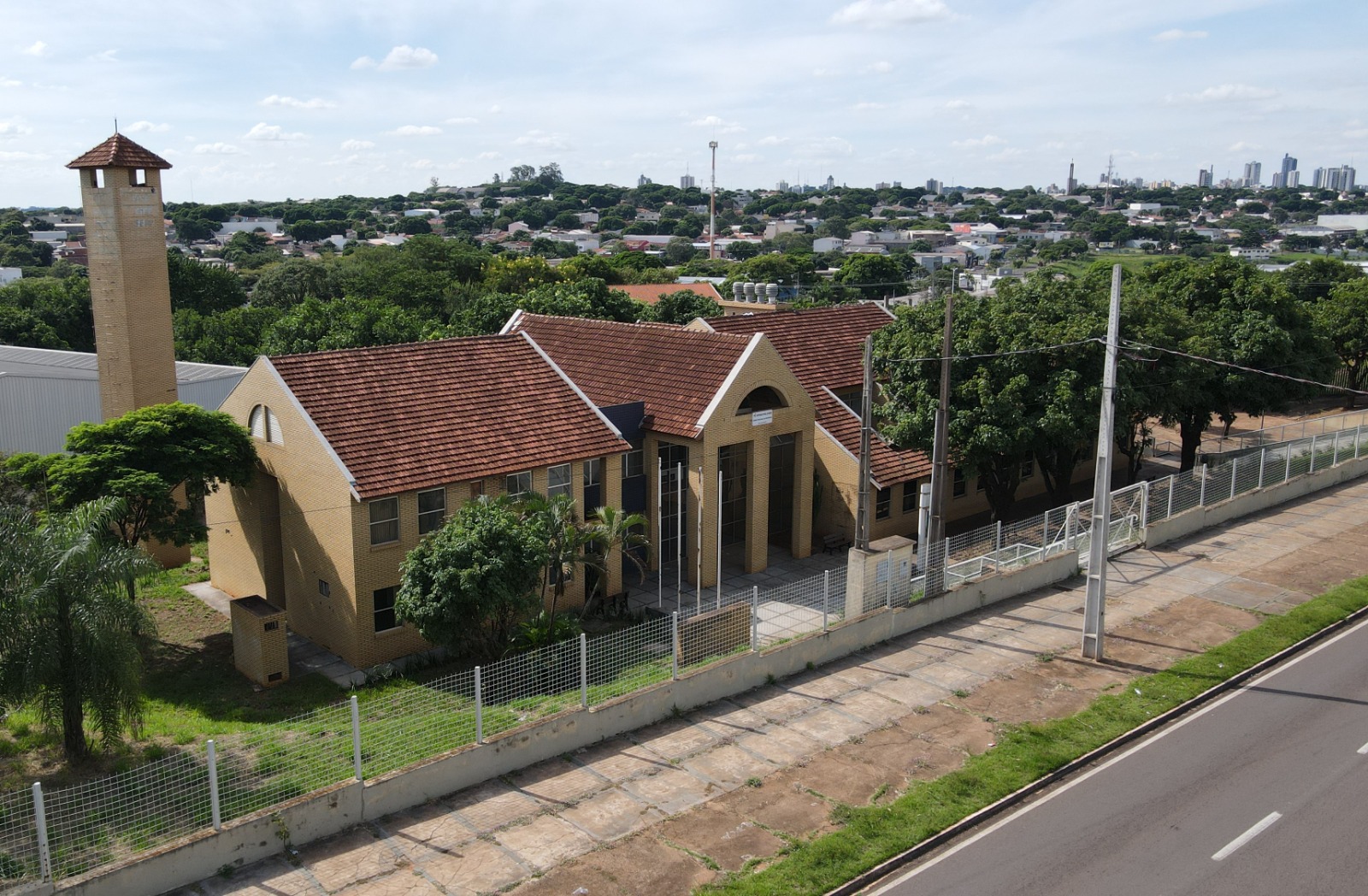 imagem do prédio que abrigará o techno park de umuarama