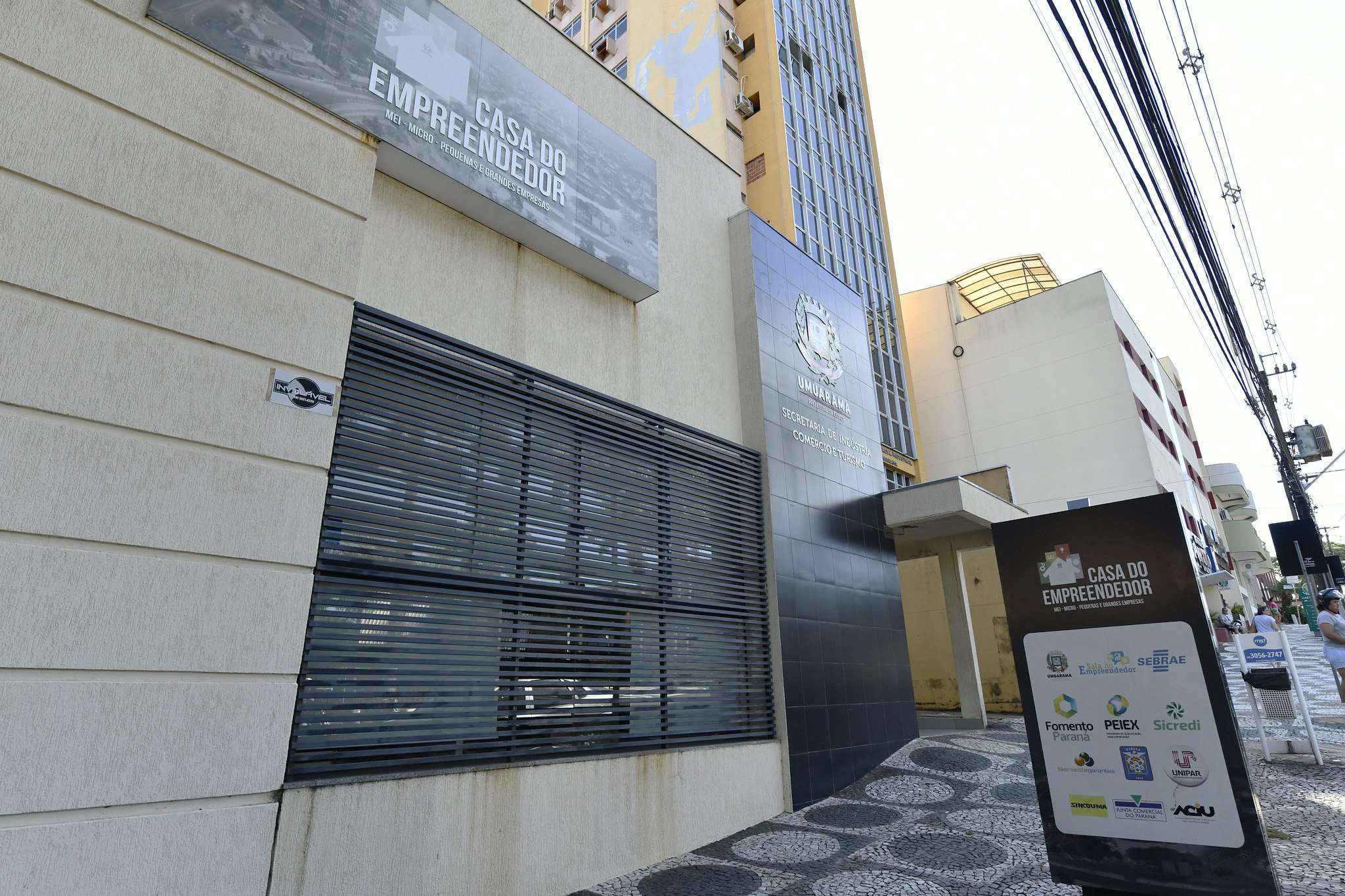 fachada da casa do empreendedor