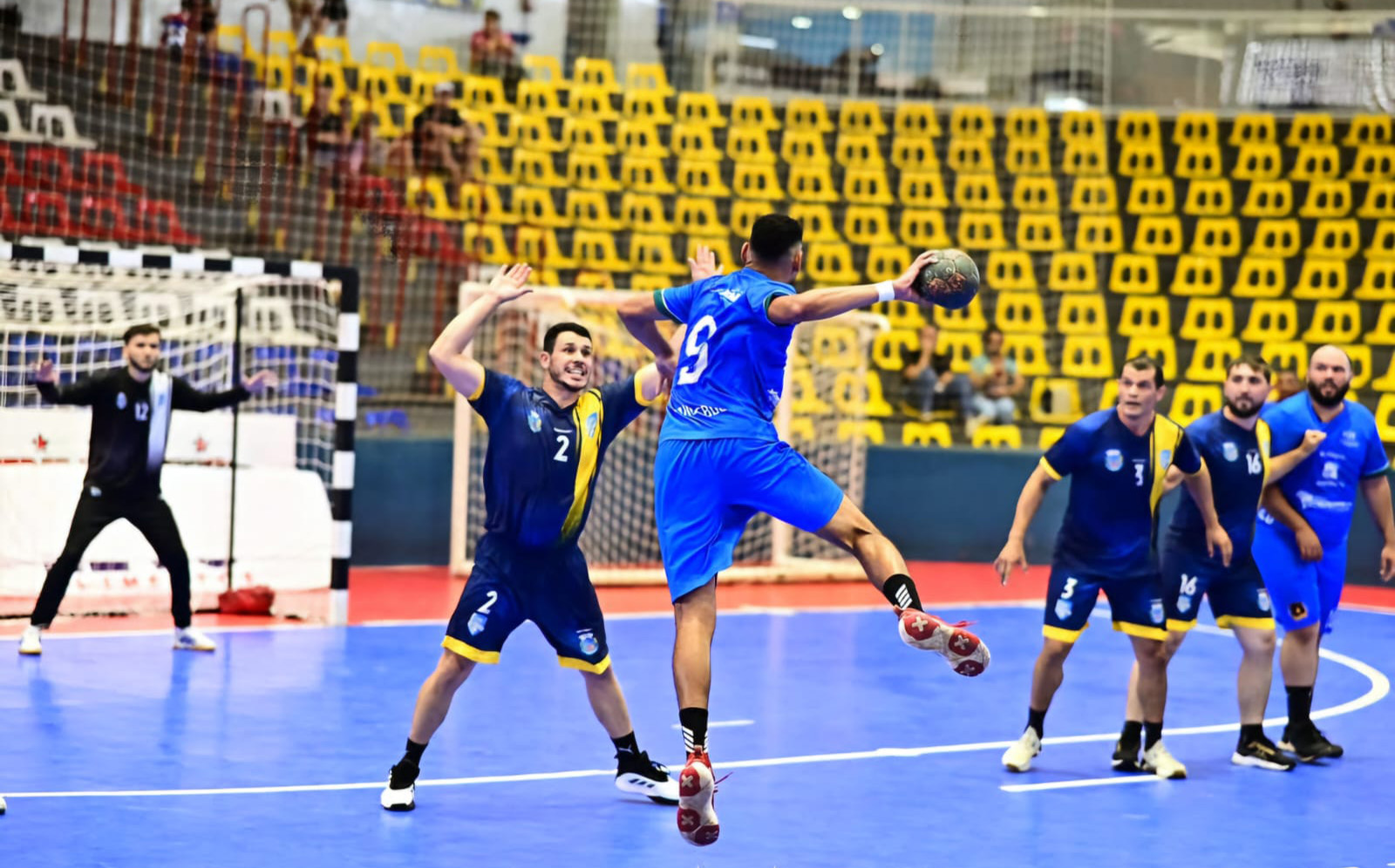 jogo de handebol masculino