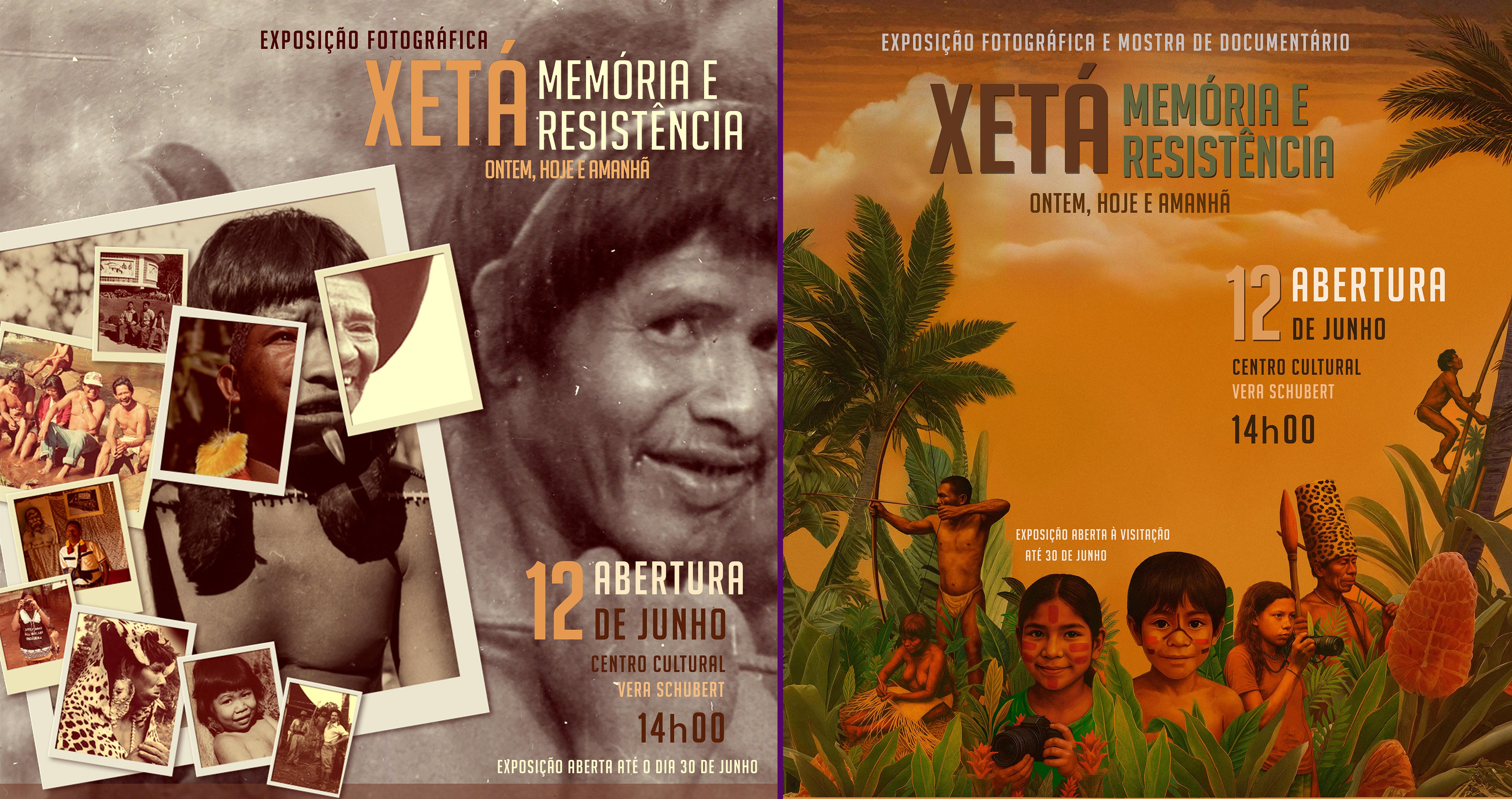 cartazes promocionais do evento