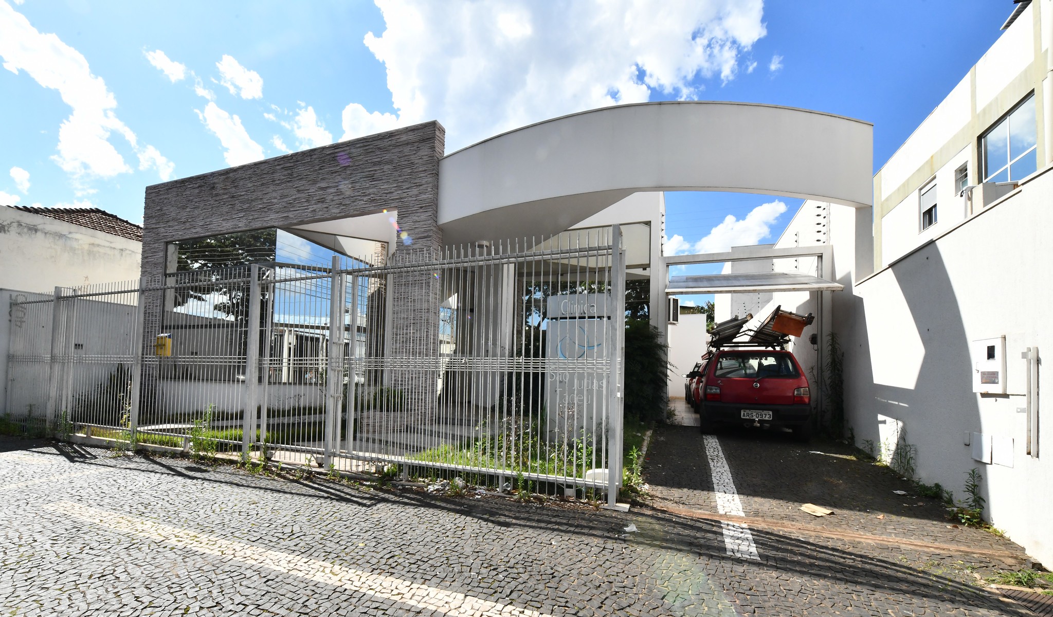 fachada da nova sede da ubs posto de saúde central