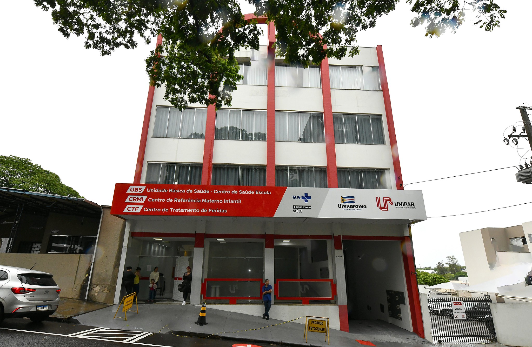 FACHADA DO PRÉDIO QUE VAI RECEBER A UNIDADE DE SAÚDE