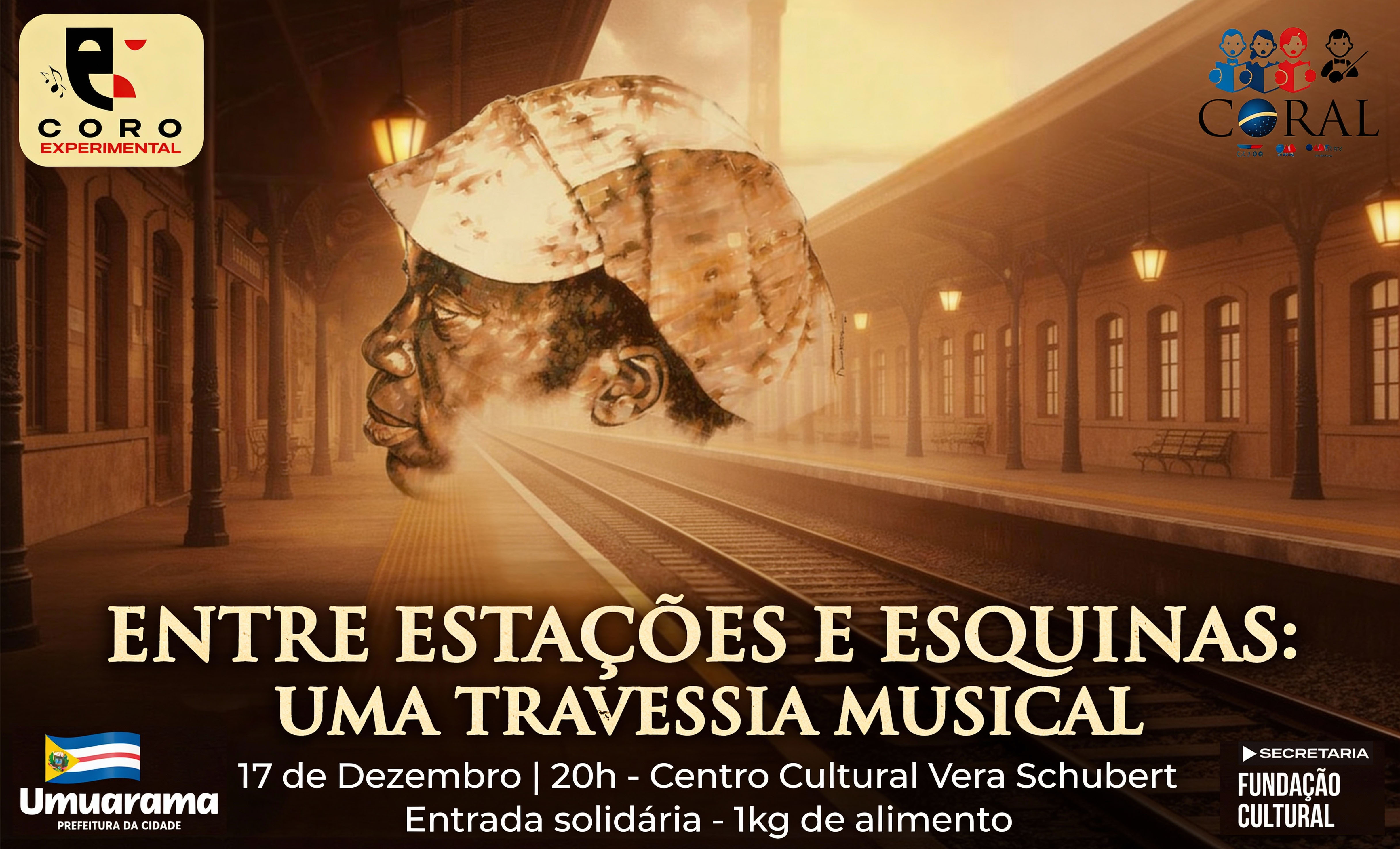 cartaz promocional do espetáculo