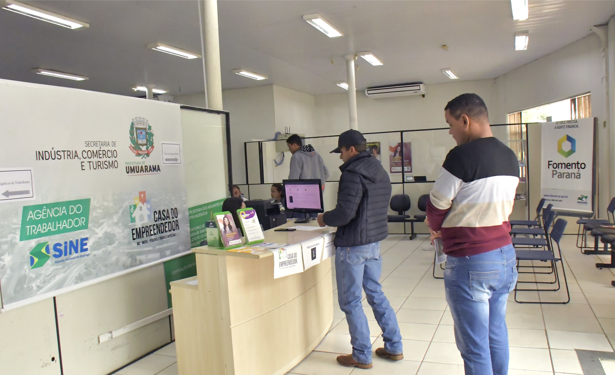 atendimento a microempreendedores no balcão da casa do empreendedor