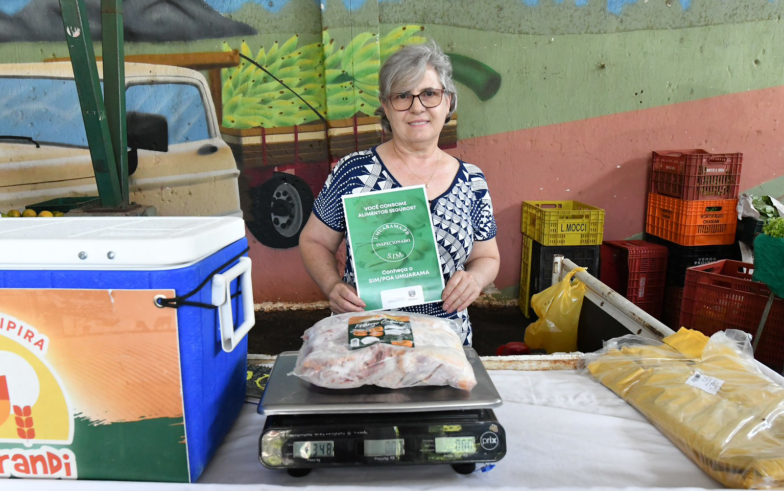 Ver notícia Frango Jaborandi valoriza produção local e reforça a importância da inspeção sanitária