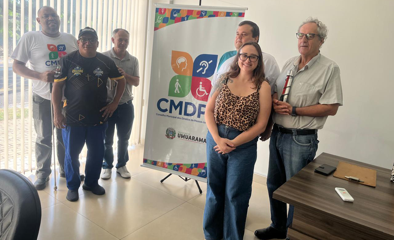 alguns dos conselheiros eleitos para o biênio 2026-2028 no conselho da pessoa com deficiência