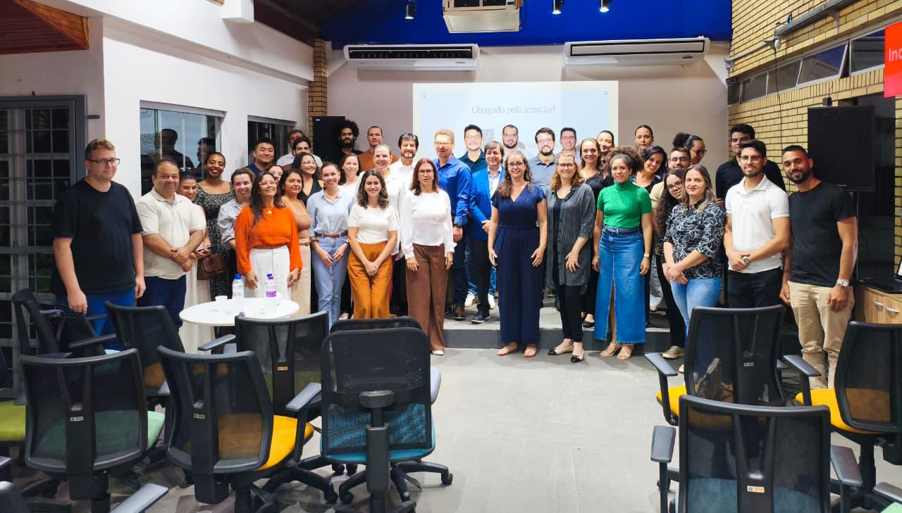 Imagem do público que participou de palestras no Technopark Umuarama