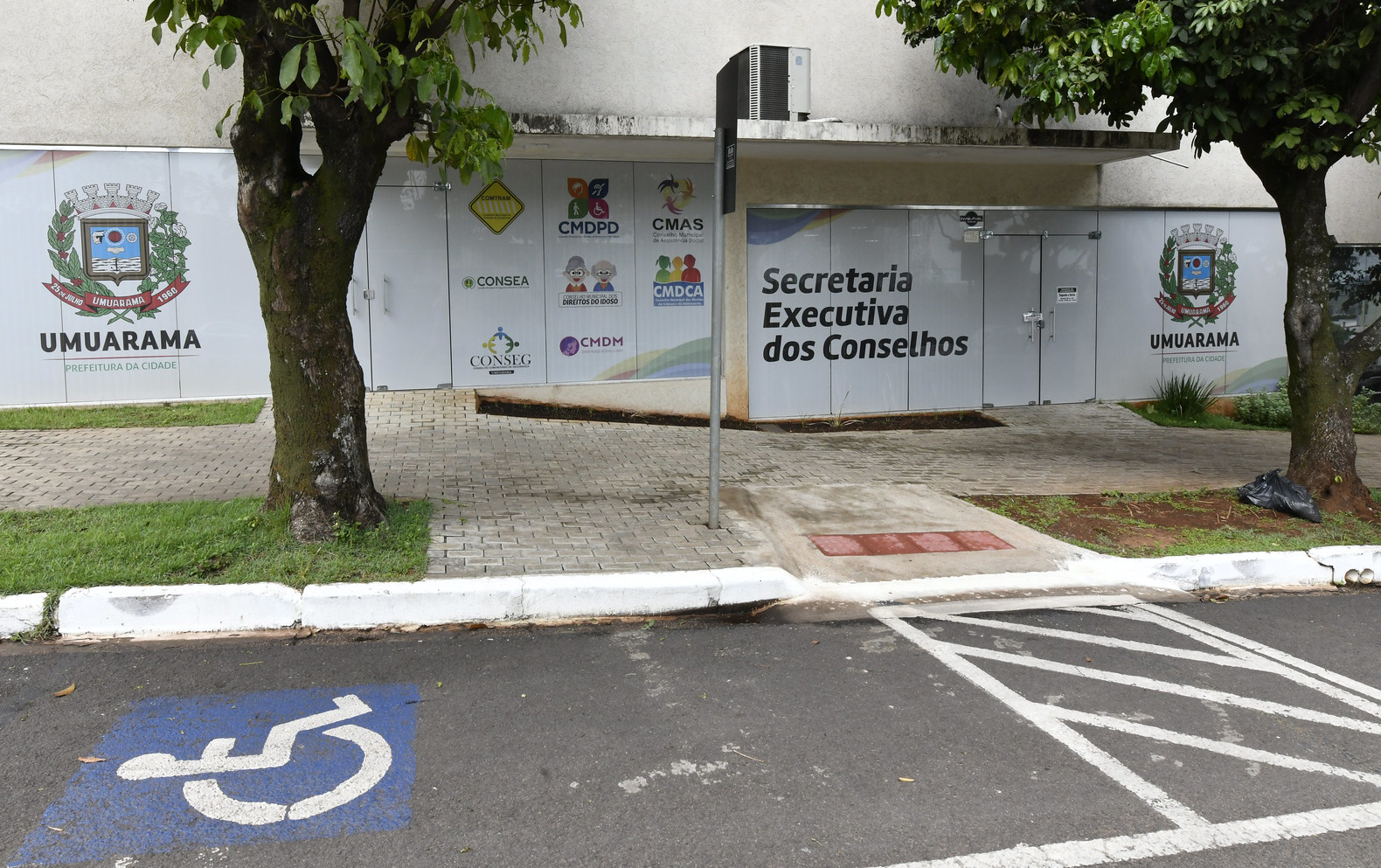 fachada da secretaria executiva dos conselhos