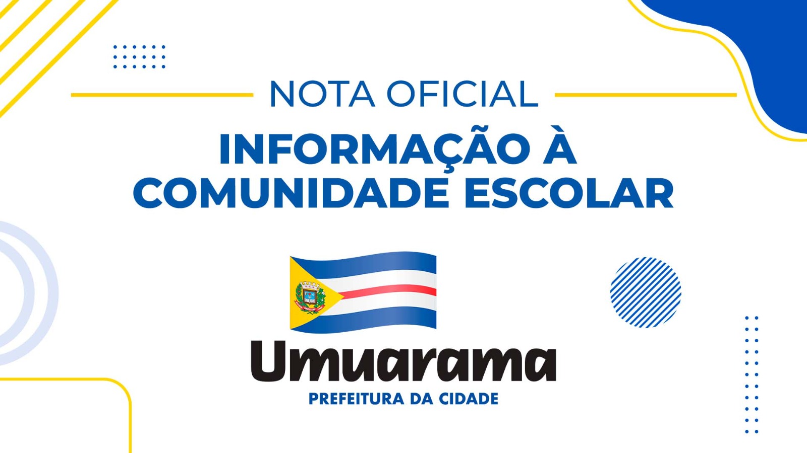 ilustração com bandeira - logomarca oficial do município